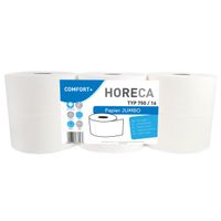 HORECA COMFORT+ Papier toaletowy jumbo typ 750/15 6 rolek 2-warstwowy