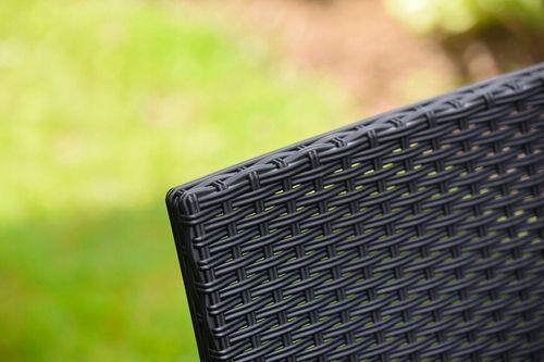 Zestaw mebli ogrodowych RODOS 5 elementów kanapa 2 fotele 2 stoliki na Arena.pl