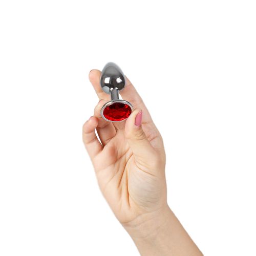 Metal Butt Plug Red rozmiar M na Arena.pl