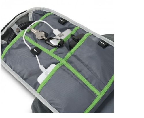 DICOTA BackPack Active 14-15.6'' grey/lime na Arena.pl
