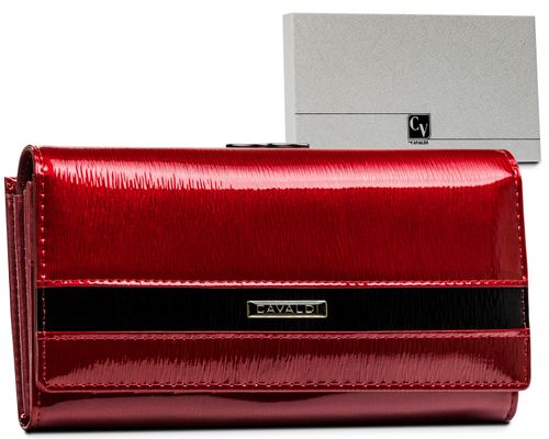 portfel damski skórzany h24-fo-2-sh9 red na Arena.pl