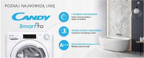PRALKA CANDY CSS 148TWMCE-S 1400 OBR 8KG Wi-Fi na Arena.pl