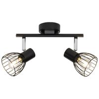 Sufitowa lampa na listwie Blacky 62113/06 z regulacją czarna
