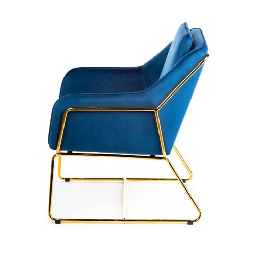 Fotel Stella Gold Blue na Arena.pl