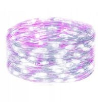 Lampki choinkowe 100 LED druciki mikro na baterie