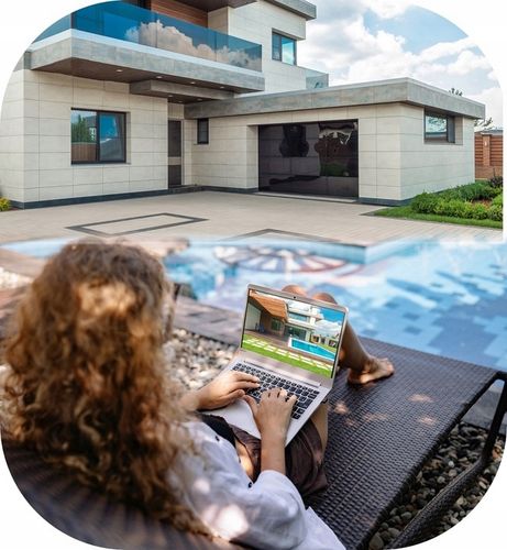 ZESTAW KAMER WIFI OBROTOWE 8Mp 4K MONITORING 4 KAMERY BEZPRZEWODOWE DVS 2TB na Arena.pl