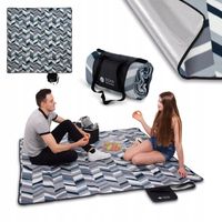 KOC PLAŻOWY Piknikowy z IZOLACJĄ Mata Polarowy DUŻY Tadar 200 x 200 cm