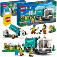 LEGO City 60386 ŚMIECIARKA CIĘŻARÓWKA RECYCLING Klocki dla chłopca 5 6 7 8
