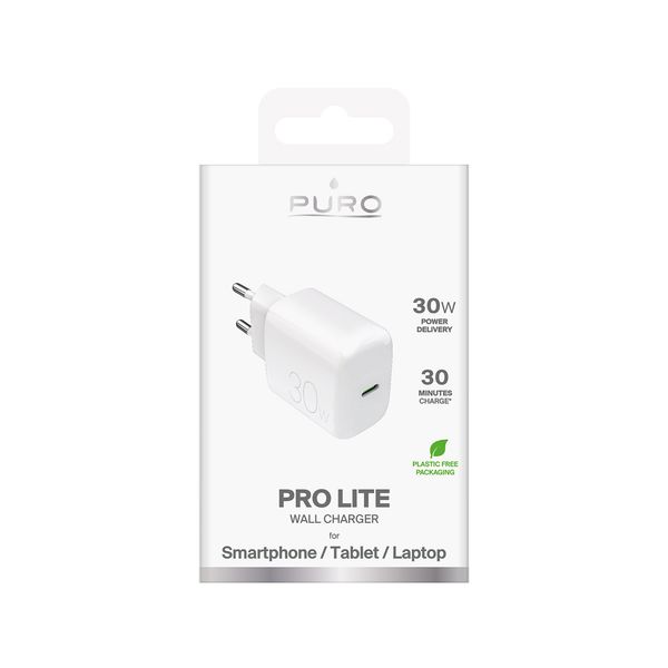 ładowarka sieciowa usb-c 30w - biała zdjęcie 2