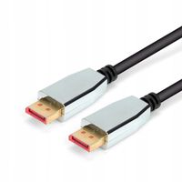2X KABEL DISPLAYPORT 3m – WERSJA 1.4, 8K 60Hz, 4K 144Hz, WYSOKA JAKOŚĆ