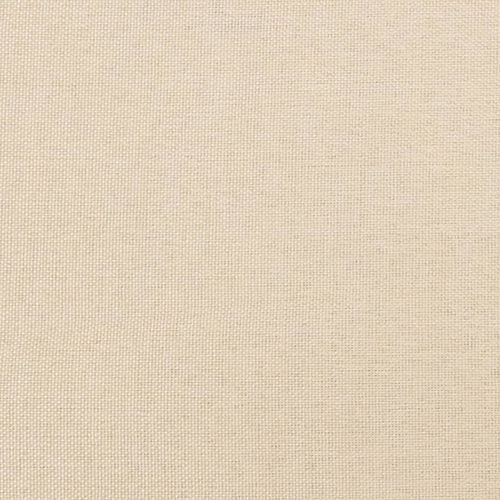 Zagłówek uszak, kremowy, 103x16x78/88 cm, tkanina na Arena.pl