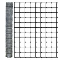 SIATKA LEŚNA 110/12/10 L - rolka 25m OCYNKOWANA do pola sady lasy budowa