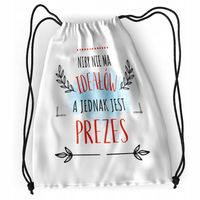 Plecak Dla Prezesa Sportowy Szkolny Worek Torba Z Nadrukiem Ze Zdjęciem