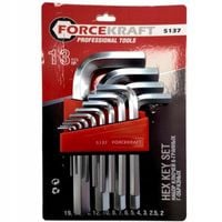 FORCEKRAFT KLUCZE IMBUSOWE IMBUSY 2-19 MM 13 elem