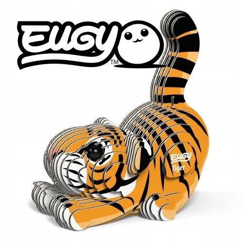Tygrys - Eko Układanka 3D - Eugy na Arena.pl
