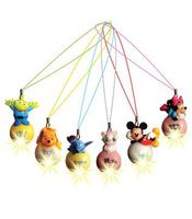 ND19_TWMG-68 Świecące breloczki do telefonu - Postacie Disney