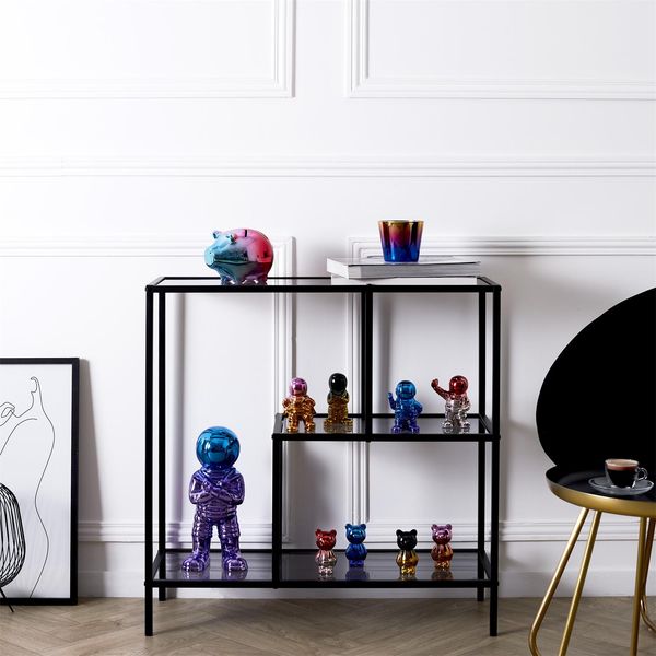 Figurka dekoracyjna Astronauta różowy zdjęcie 5