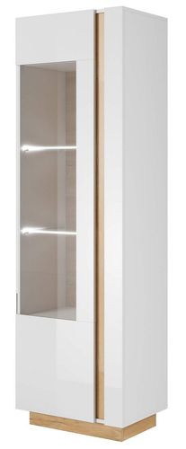 Meblościanka Arco Biały połysk / Dąb grandson na Arena.pl