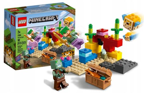 21164 - lego minecraft - rafa koralowa na Arena.pl