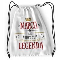 Plecak Dla Marcela Sportowy Szkolny Worek Torba Z Nadrukiem Ze Zdjęciem