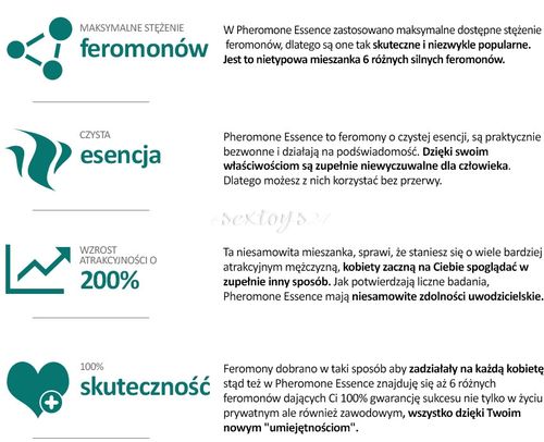 Najmocniejsze Stężenie Męskich Feromonów! Essence na Arena.pl
