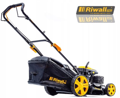 KOSIARKA SPALINOWA Z NAPĘDEM RIWALL 51CM 9w1 Z NAPĘDEM 5190 Z 2 NOŻAMI na Arena.pl