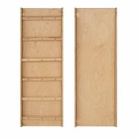 zjeżdżalnia dwustronna Woodiko - drewno