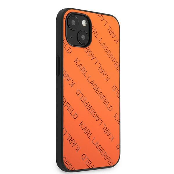 Etui Karl Lagerfeld do iPhone 13 mini, Pomarańczowy zdjęcie 4