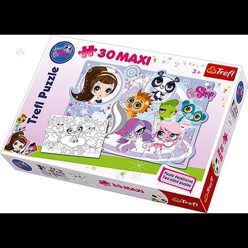 Puzzle Dwustronne Littlest Pet Shop na Arena.pl