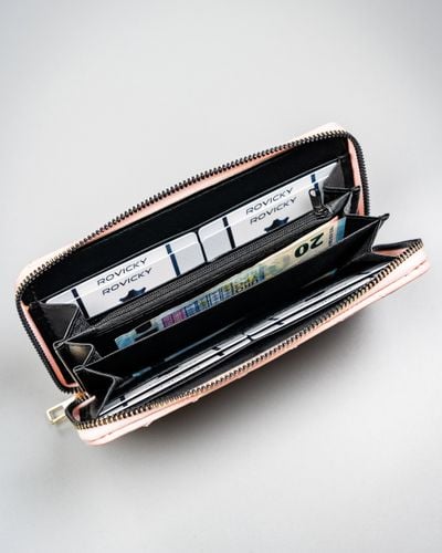 portfel damski pu lpd-012-bl pink na Arena.pl