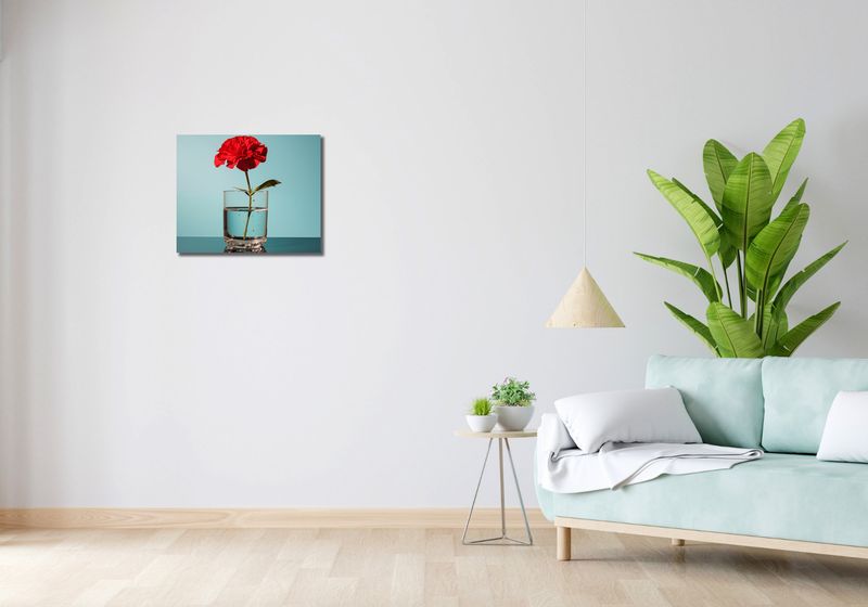 Obraz 50x40cm Kwiat w Szkle zdjęcie 2