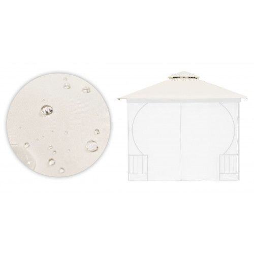 DACH DO PAWILONU 3X3 BEŻOWY POLIESTER ODPORNY NA UV I DESZCZ na Arena.pl