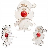 Na lizaka mikołaj Mikołaj prezent na mikołajki święta  na lizaka