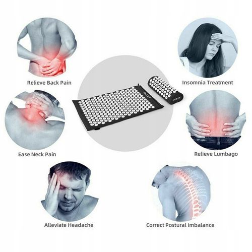 ZESTAW MATA DO AKUPRESURY PODUSZKA AKUPUNKTURA na Arena.pl