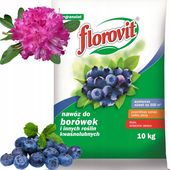 FLOROVIT NAWÓZ DO BORÓWEK I ROŚLIN KWAŚNOLUBNYCH 10 KG