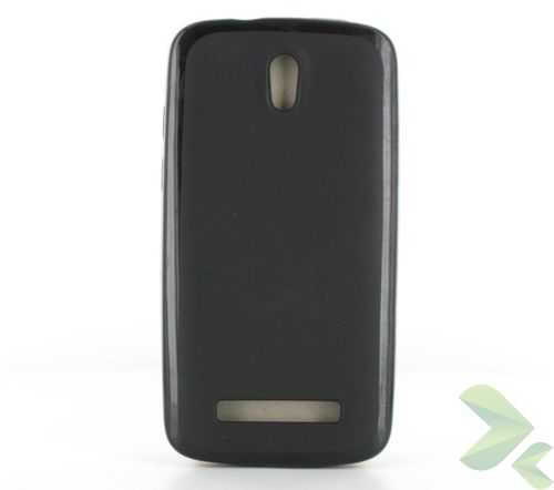 Geffy - Etui HTC Desire 500 TPU solid color black na Arena.pl