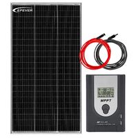 ZESTAW FOTOWOLTAICZNY 180W SOLARNY MPPT KAMPER ŁÓDŹ JACHT
