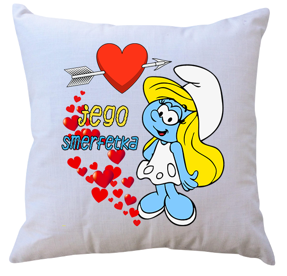 Poduszka jego Smerfetka zdjęcie 1
