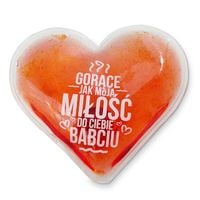 podgrzewacz do rąk serce - gorące jak moja miłość do ciebie babciu