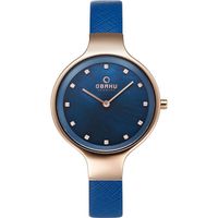 Zegarek Damski Obaku Denmark V173LXVLRA niebieski