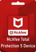 McAfee Total Protection | 1 ROK | 5 URZĄDZEŃ | KLUCZ ONLINE | INSTANT