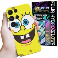 ETUI CASE DO SAMSUNG S23 ULTRA - SPONGEBOB BAJKI GRY WYBÓR PLECKI + FOLIA