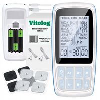 Elektrostymulator Mięśni EMS TENS Masażer do Masażu Ciała Nóg Pleców Karku