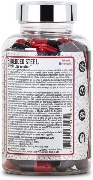 SteelFit Suplement wspomagający spalanie tkanki tłuszczowej zdjęcie 2