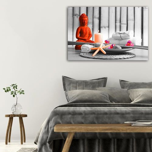 Deco Panel, Budda ze świeczką 2 90x60 na Arena.pl