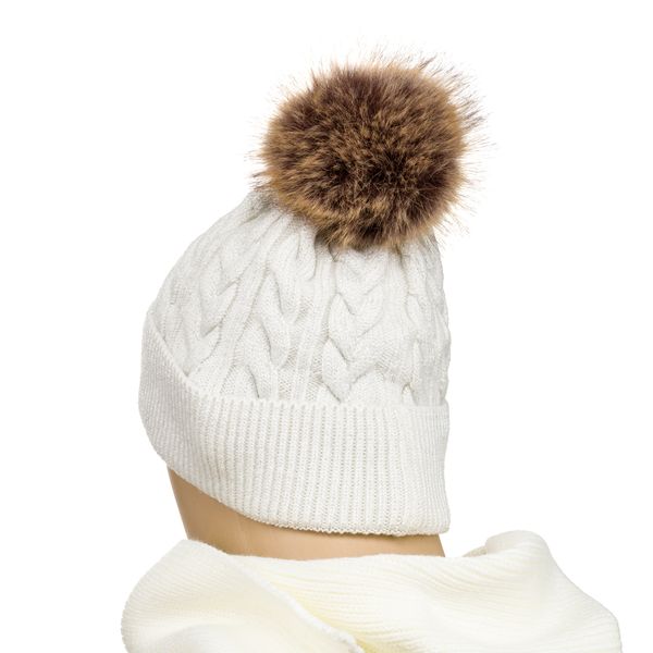 czapka ptn hat-06-7668 white zdjęcie 4