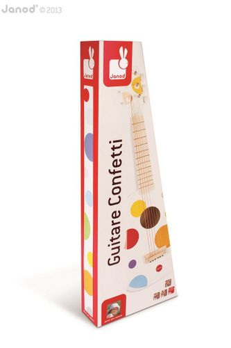 Gitara duża Confetti, Janod na Arena.pl