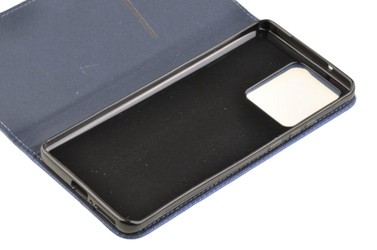 Etui Smart do Motorola EDGE 40 Neo niebieski zdjęcie 4