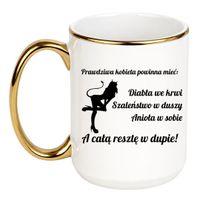 Duży Biało-Złoty 450 ml