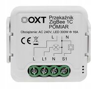OXT Mini Przekaźnik 1 Obwód pomiar 16A ZigBee TUYA